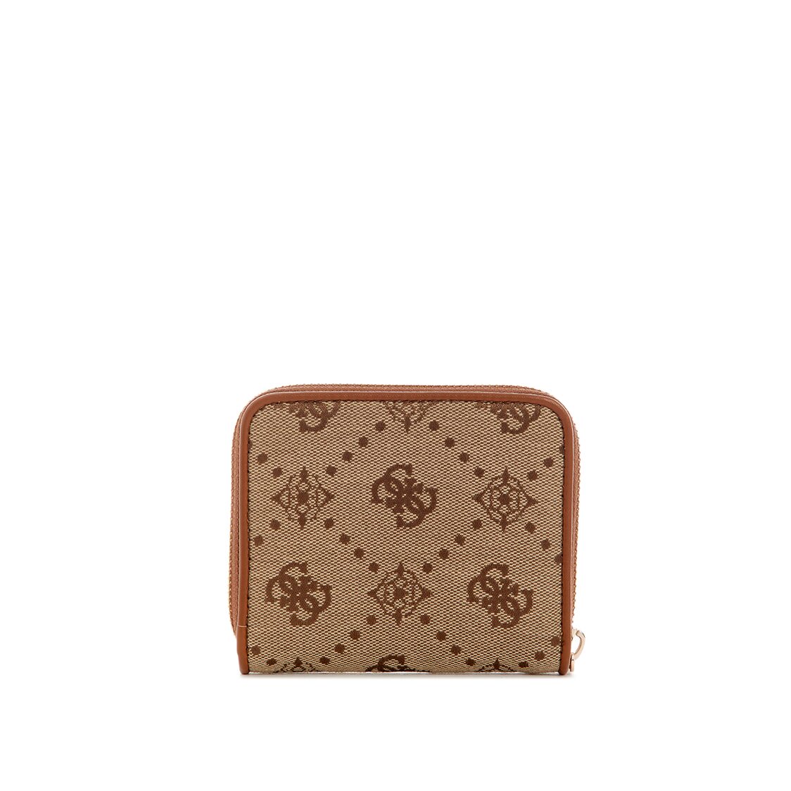 NEDA SLG SMALL ZIP AROUND,LATTE LOGO