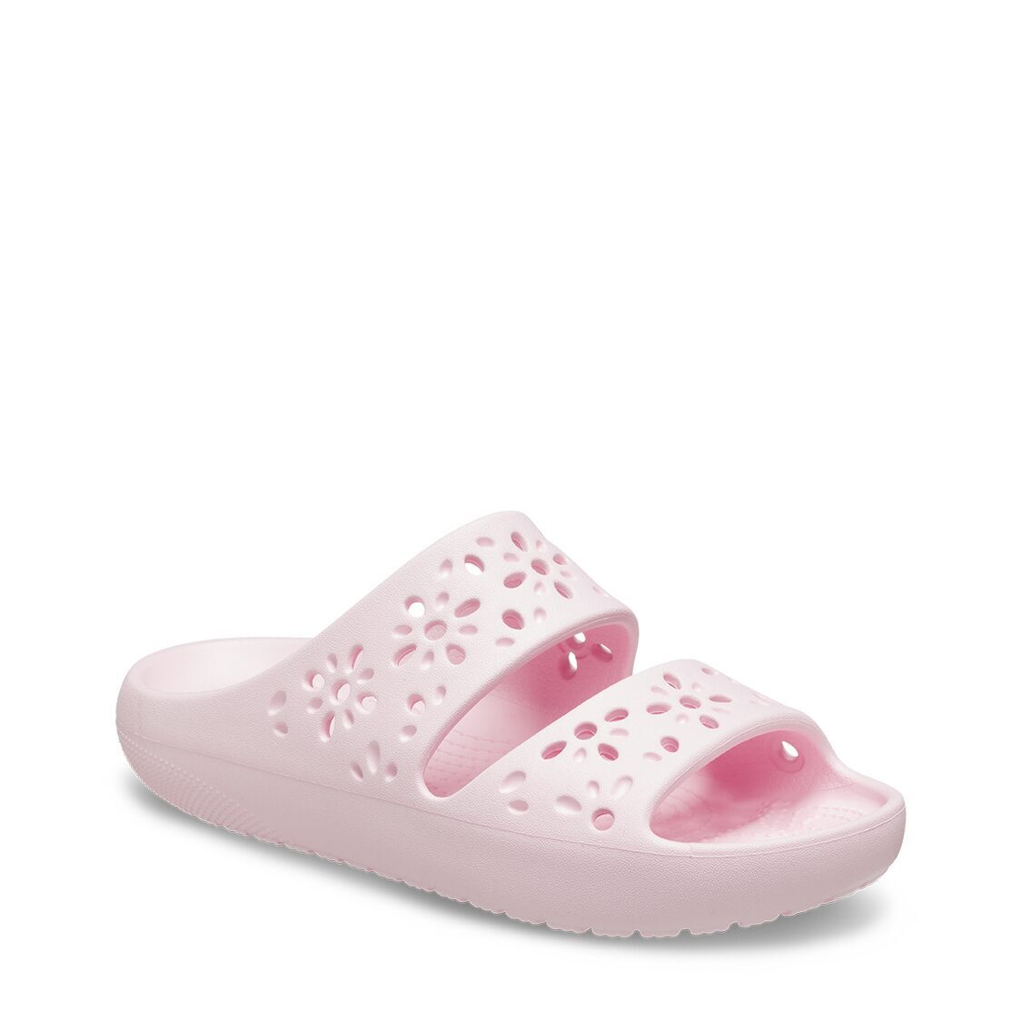Crocs Classic Floral Cut Out Sandal PkM