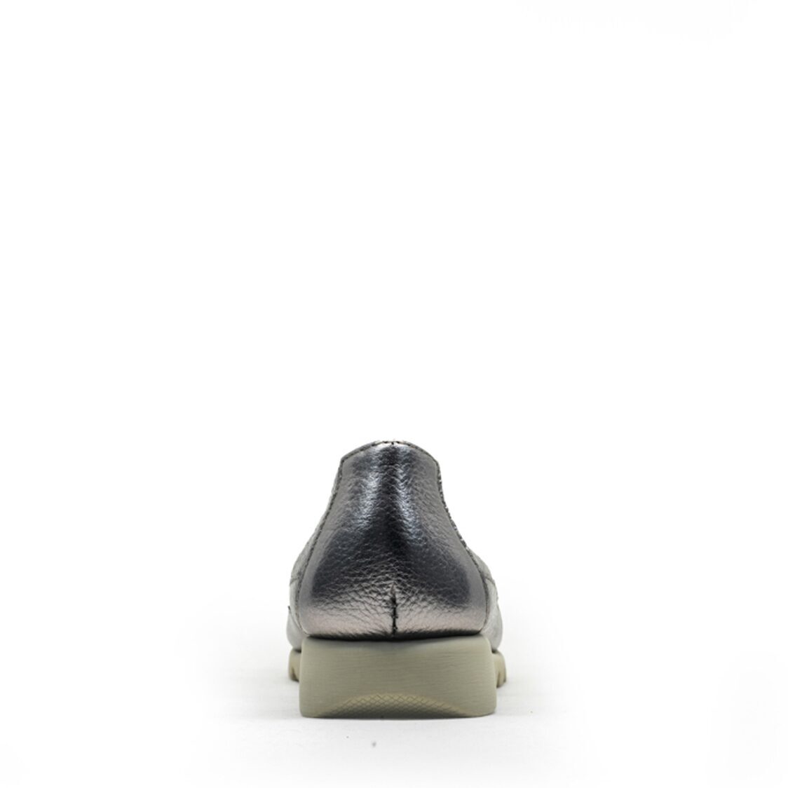 Barani 8938-71 Leather Pumps/Ballet Flats (Silver)