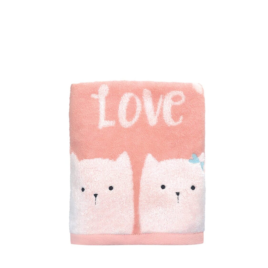 Milton Home Phoebe 100% Cotton Supersoft Yarn Sports Bath Towel Pink