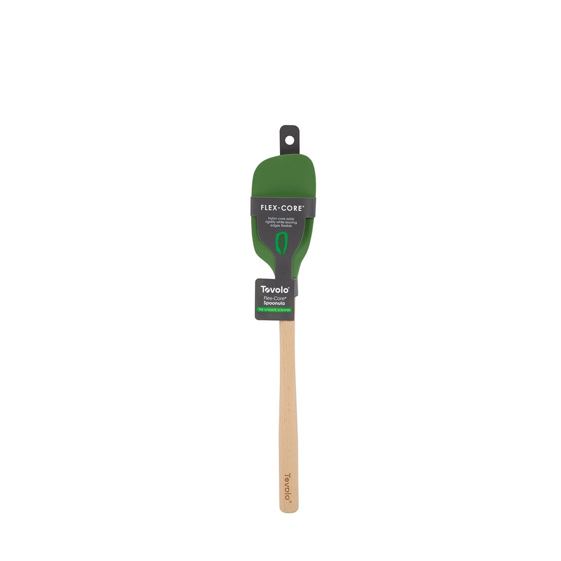 Tovolo Flex-Core WHandled Spoonula Pesto