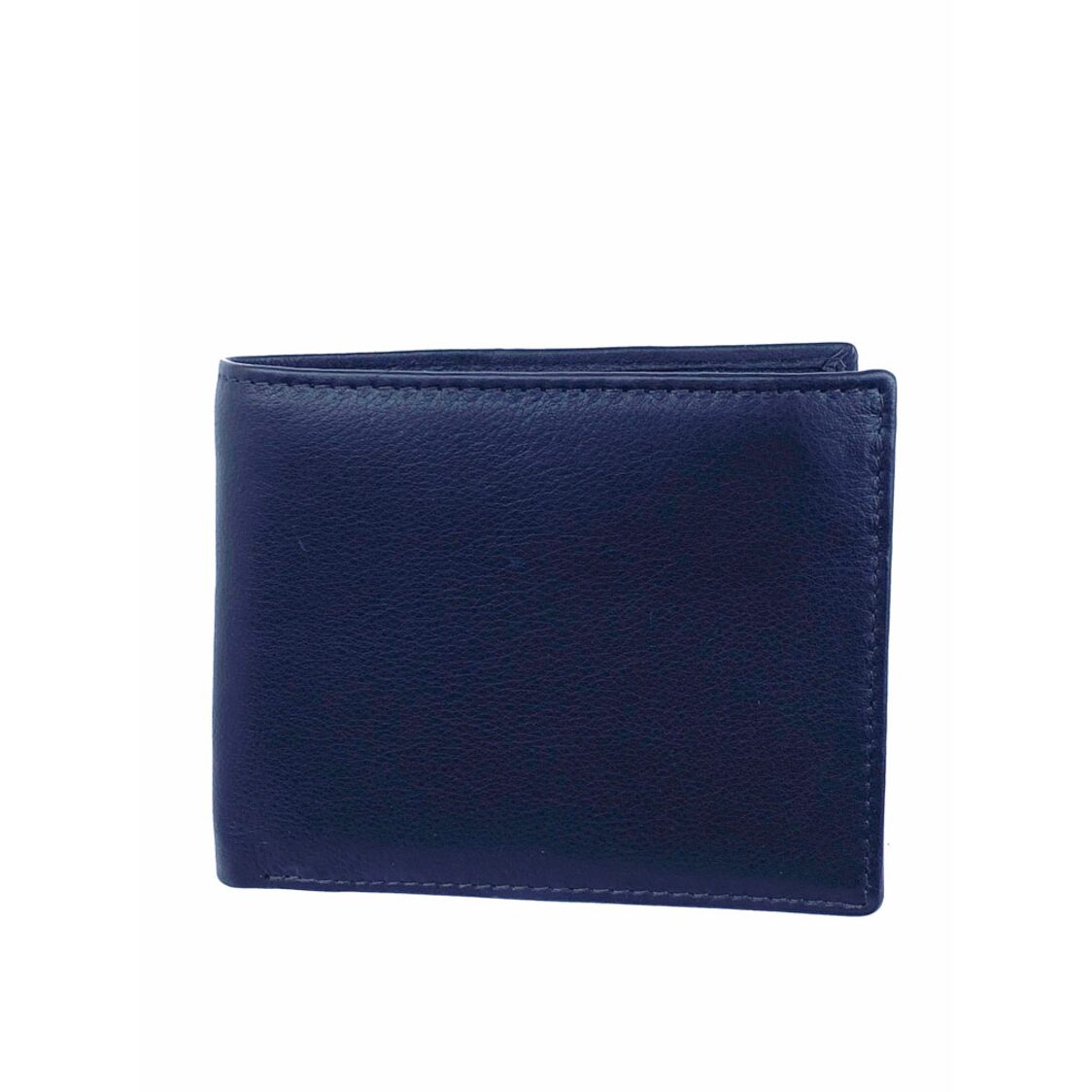 Genuine Leather Flap-Up Wallet