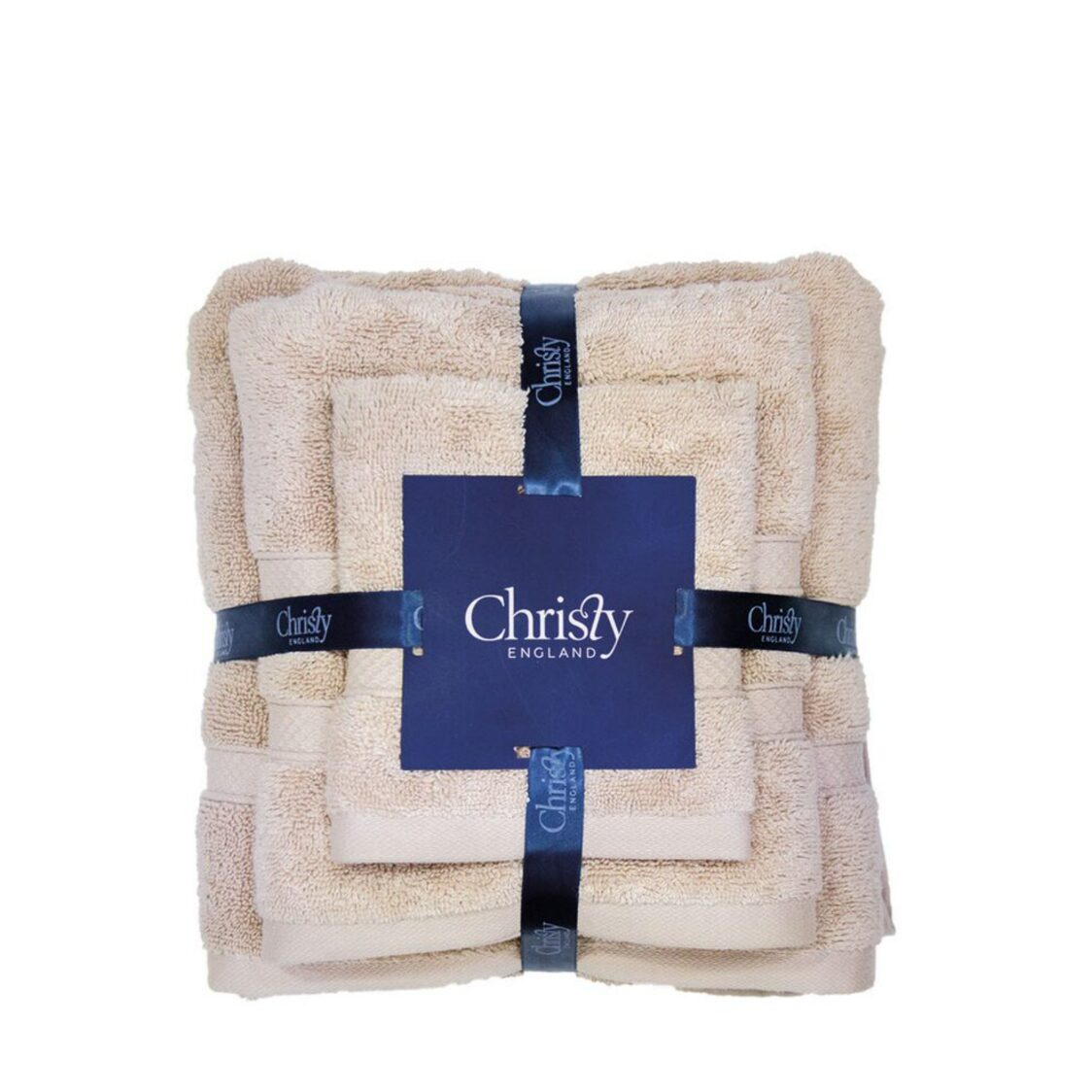 Christy Chroma 100% Combed Cotton 4pc Bundle Set Drift Wood