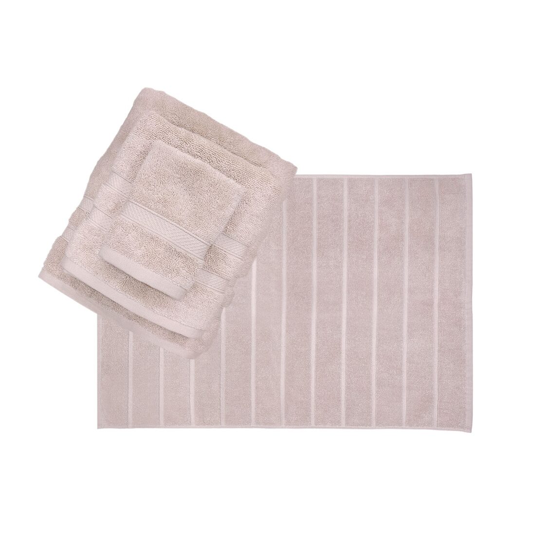 Christy Chroma 100% Combed Cotton 4pc Bundle Set Drift Wood