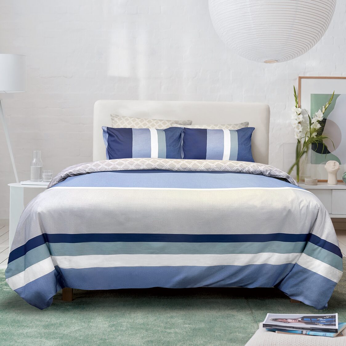 ESPRIT Home 100% Cotton Luster Sateen Fitted Sheet  – Karst