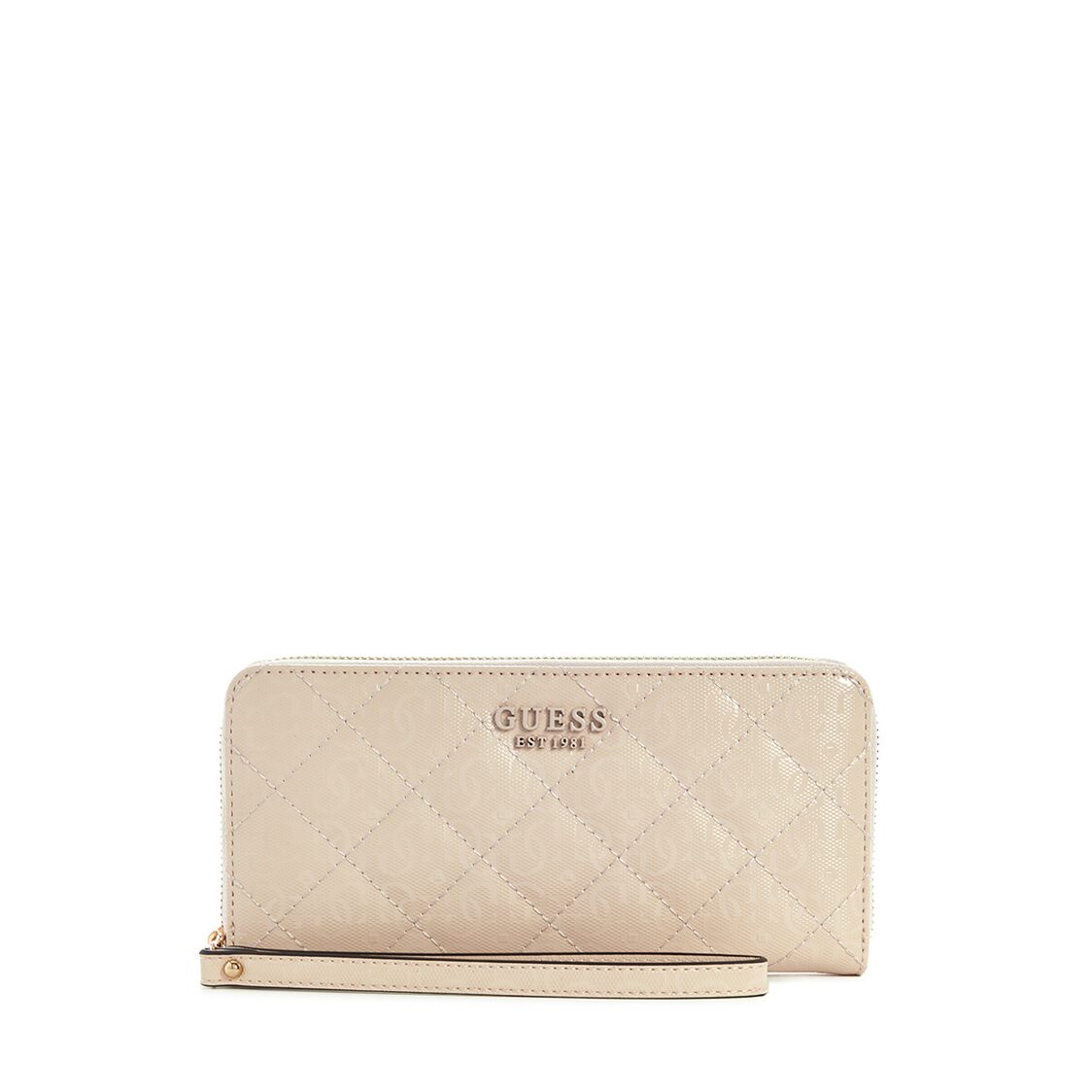 Guess Laurel Sling Large Zip Around, Sand