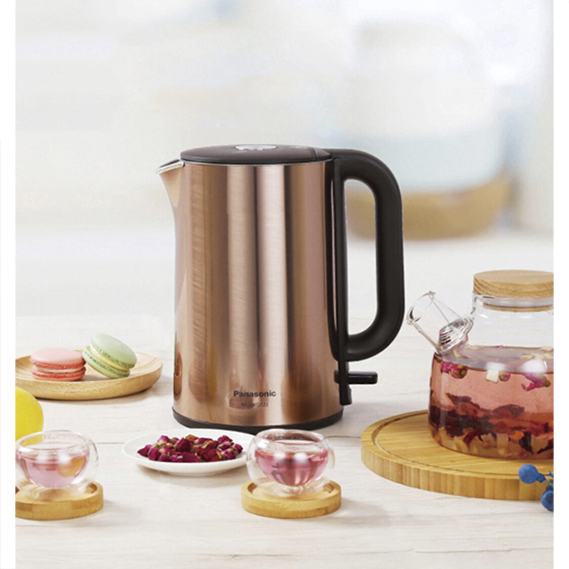 PANASONIC Heat Insulation Stainless Steel Kettle 1.2L (NC-HKD122)