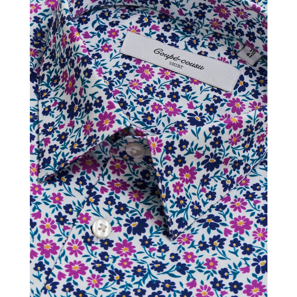 Coupe Cousu Short Sleeve Print Shirt CCSSE246-PRINT