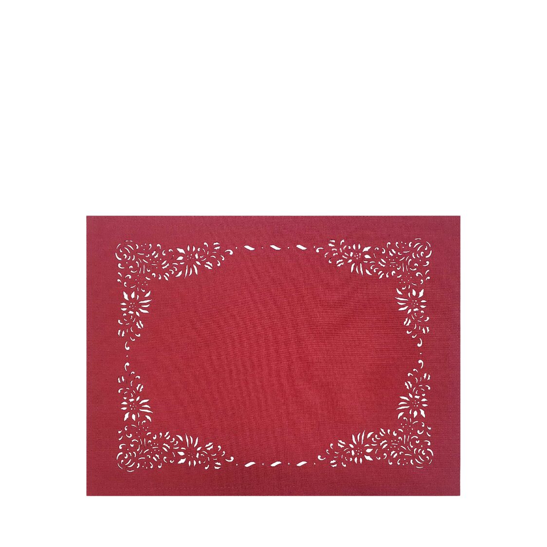 J. Rapee Jardin Tablecloth Red