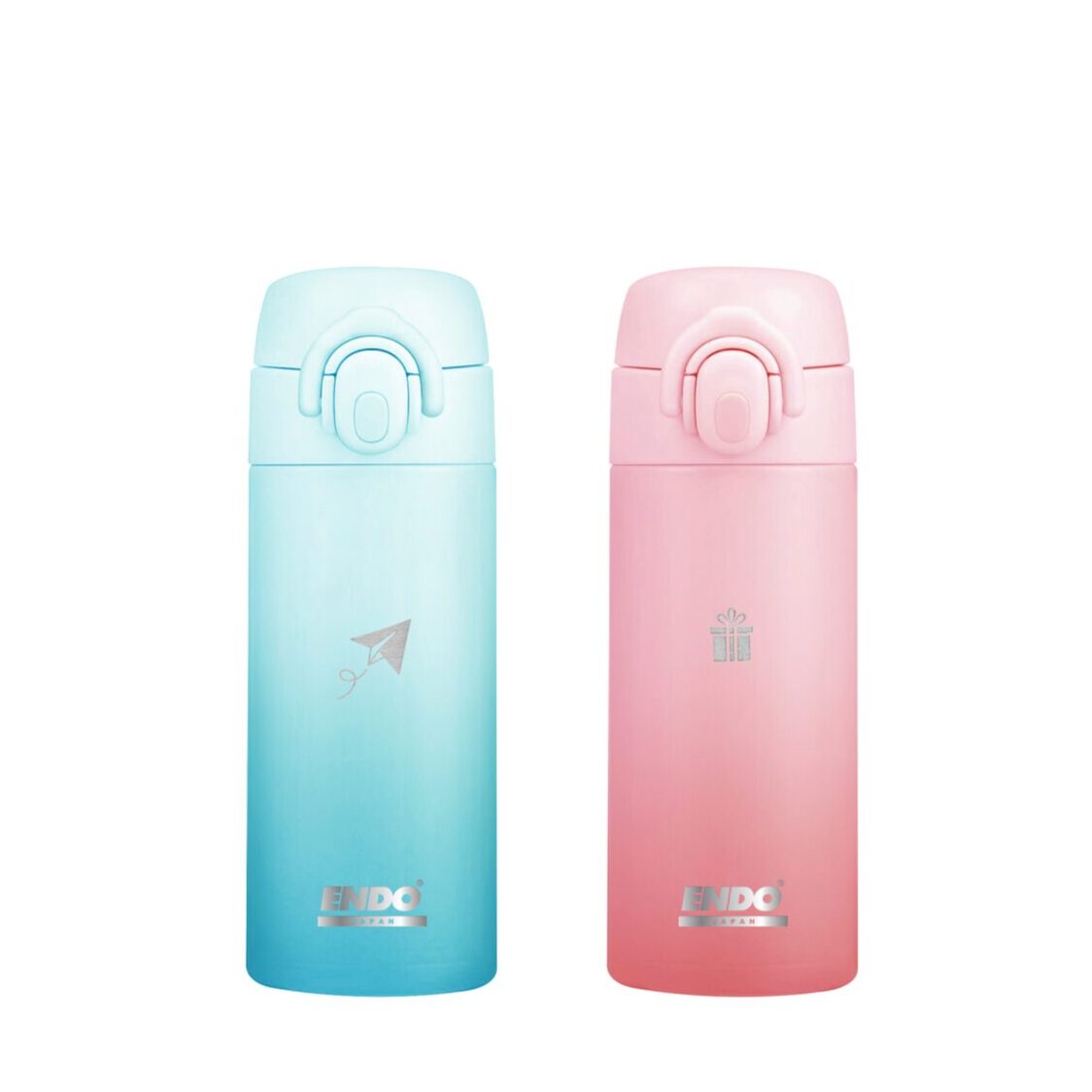 Endo Double Stainless Steel Thermal Mug 360ml - Turquoise (CX-5122 TURQUOISE)