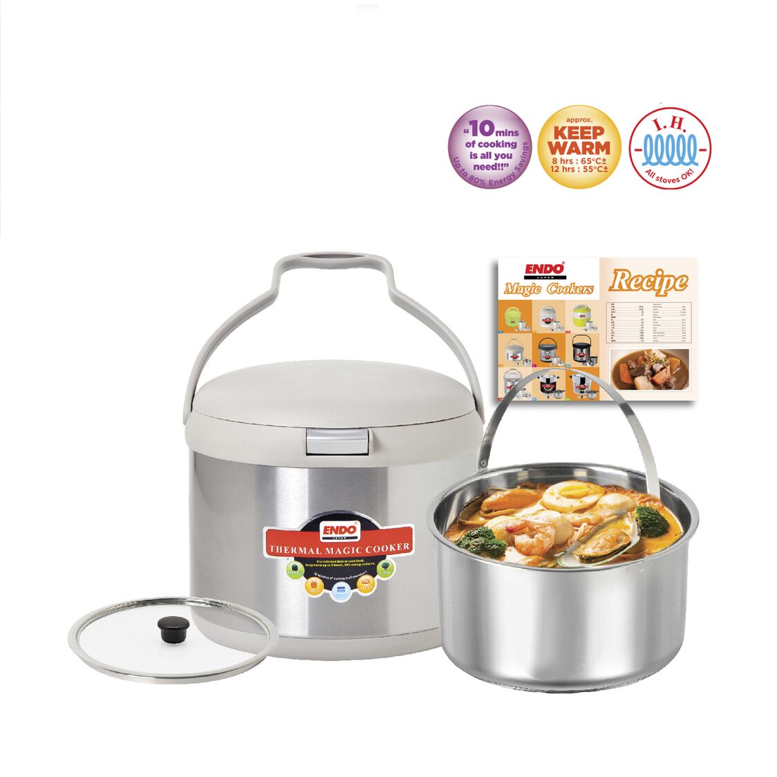 ENDO Thermal Magic Cooker 3.5L - Tall (E-TMC3.5-T)