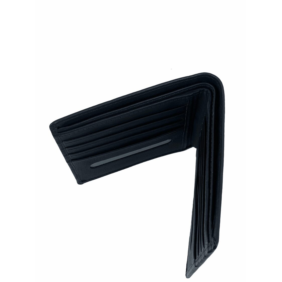 Genuine Leather Bi-Fold Wallet