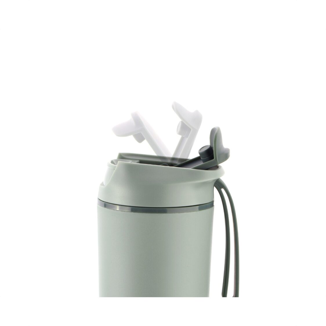 Artiart Suction Bottle Rhino Dark Grey 450ml