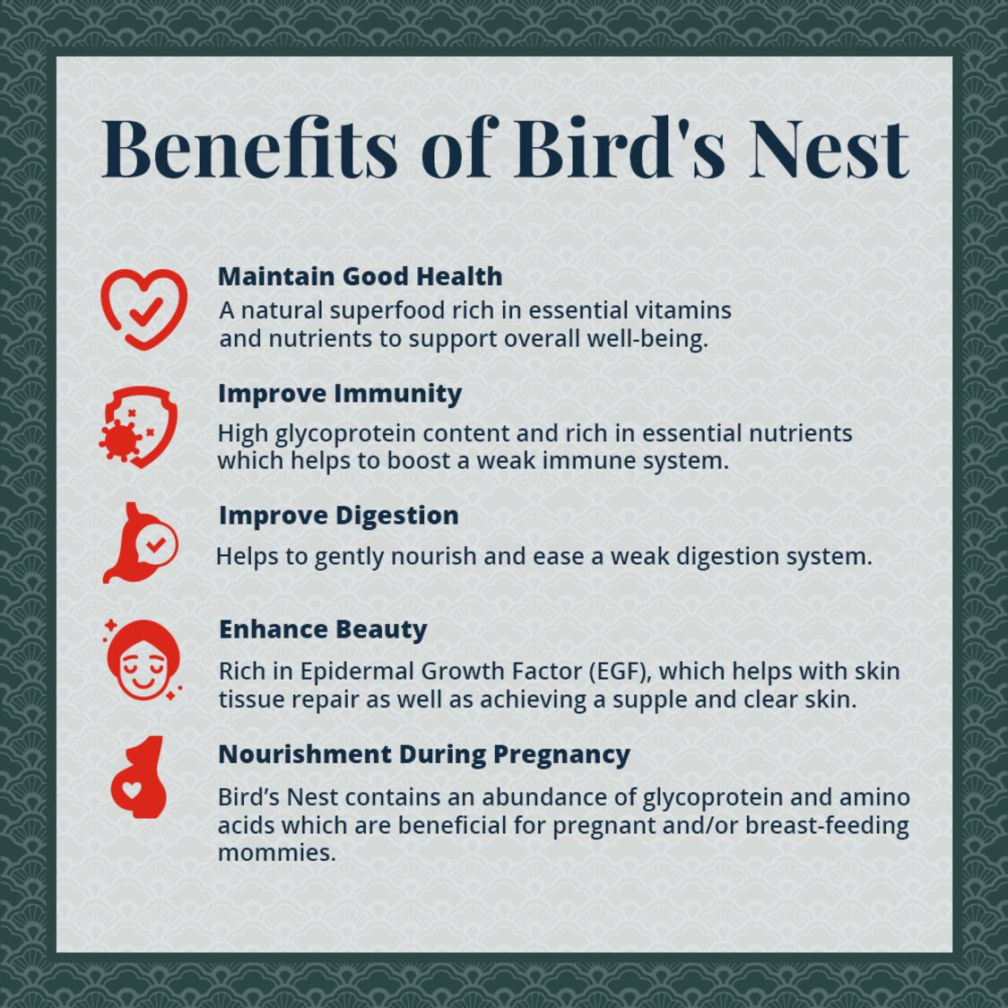 TruLife Bird's Nest With American Ginseng & Rock Sugar 6s (70gx6)