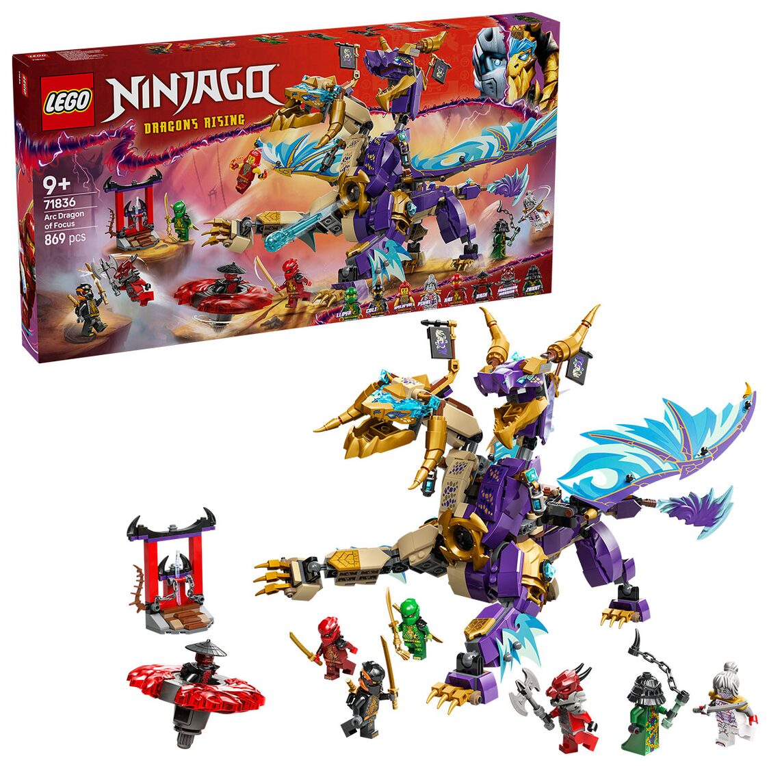 LEGO 71836 Arc Dragon of Focus