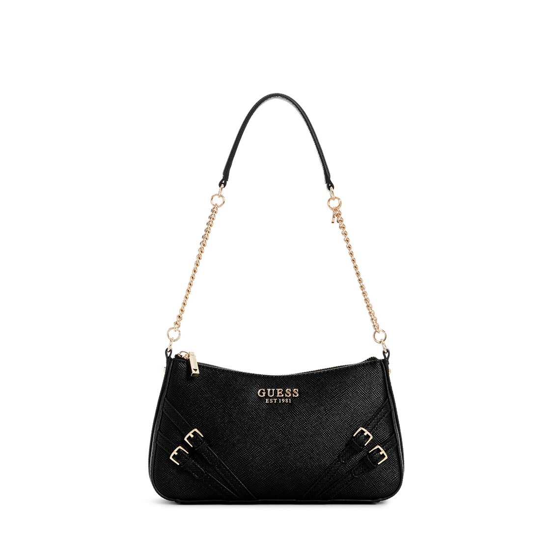 Guess Bramina Top Zip Shoulder,Black