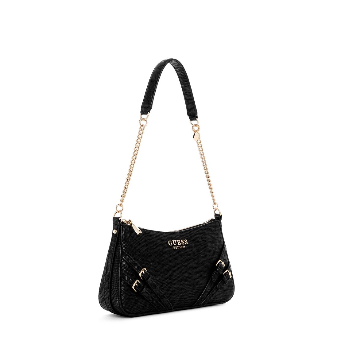 Guess Bramina Top Zip Shoulder,Black