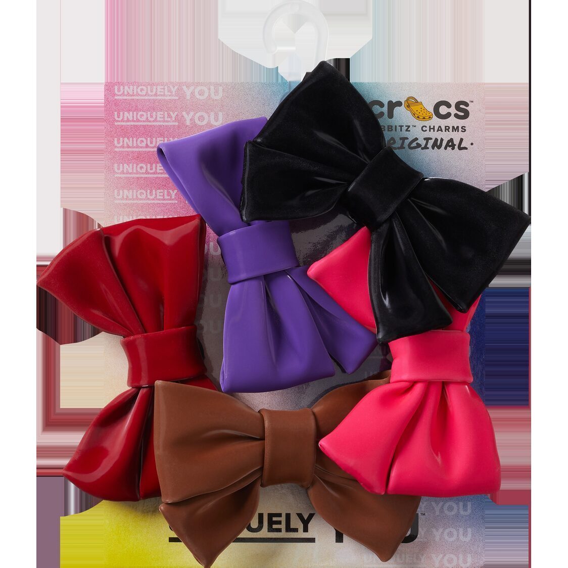 Crocs Solid Romantic Bow 5 Pack