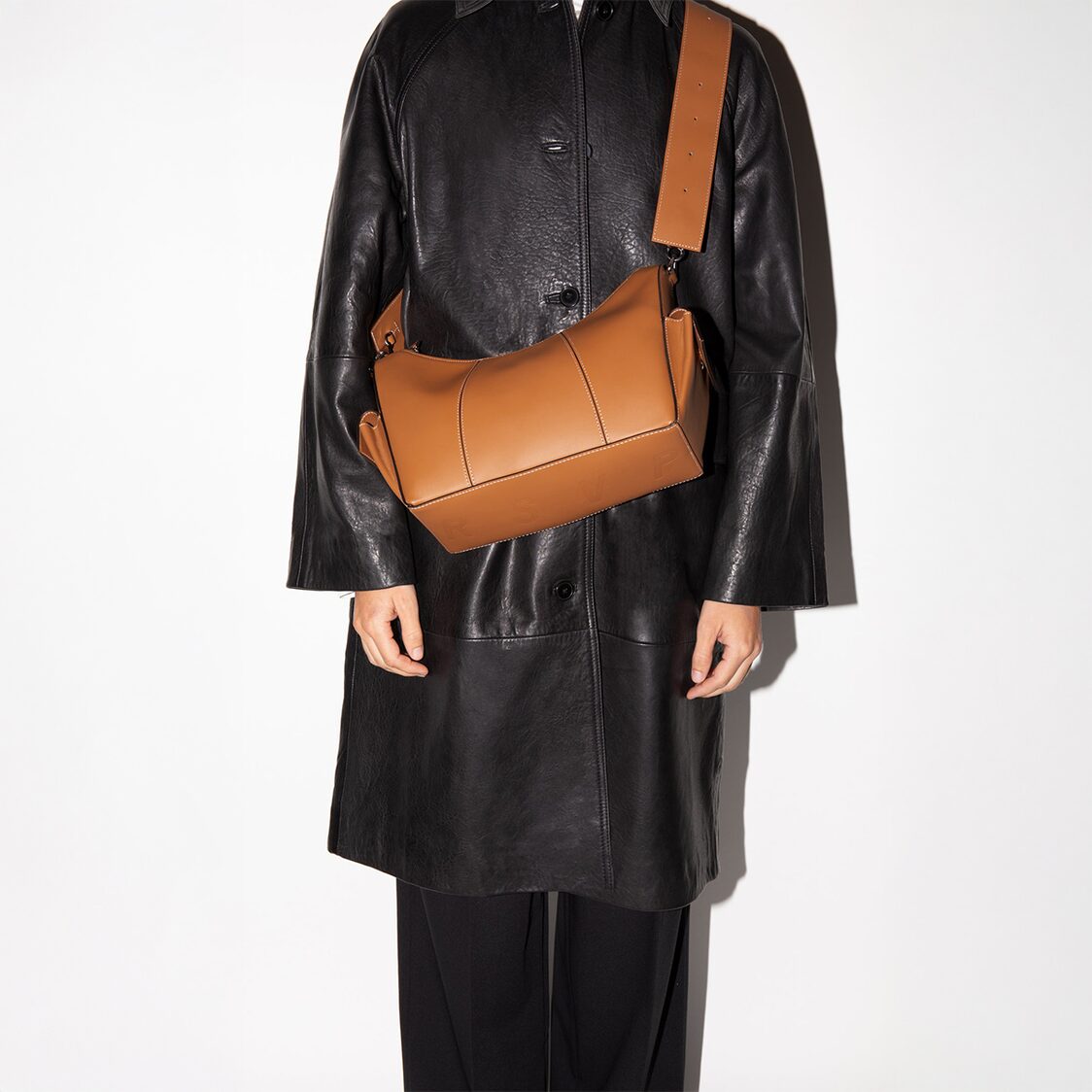 RSVP Batman Smooth Dulce Calfskin Shoulderbag