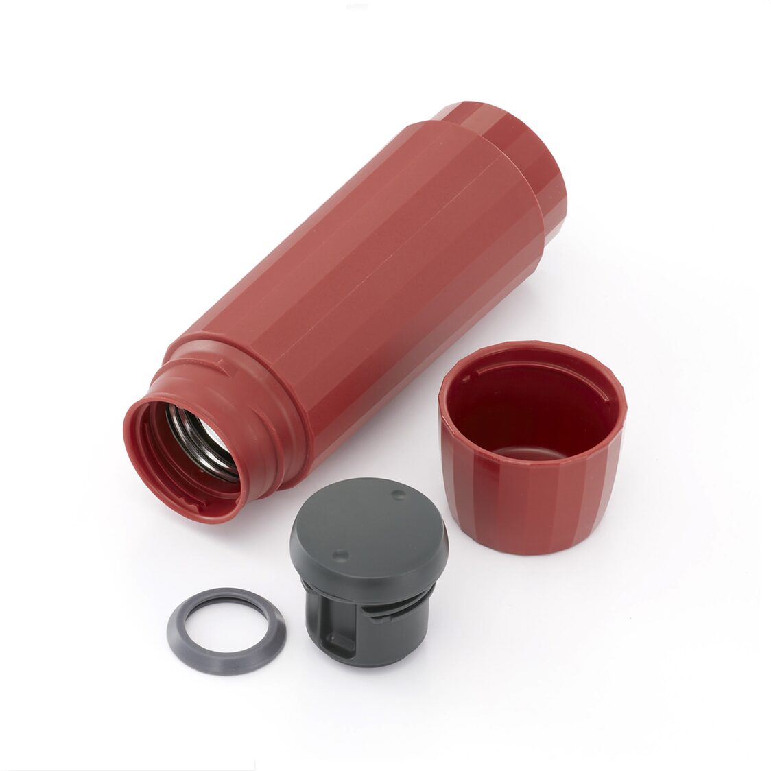 TIGER Double Stainless Steel Bottle 300ml - Brick Red (MSK-A030 RB)