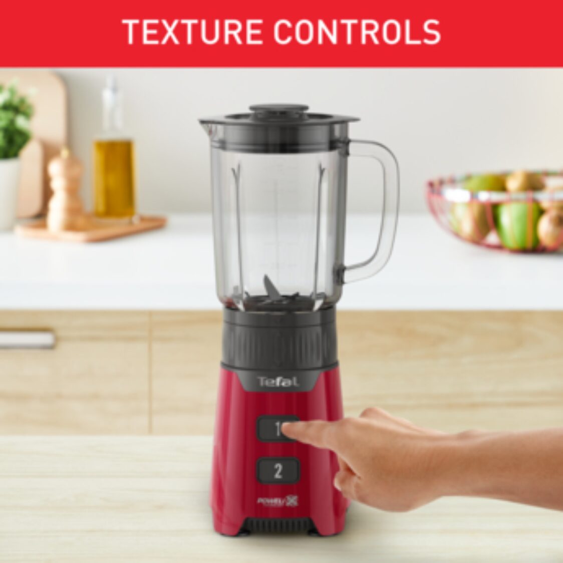 Tefal Minimix Glass Personal Blender With Chopper & Grinder (BL1685)