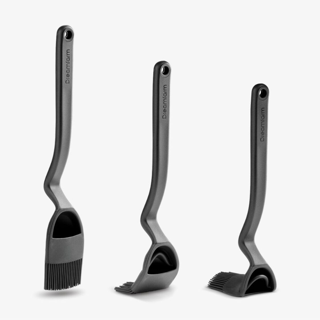 Dreamfarm Nylon/Silicone Basting Brush Black Brizzle