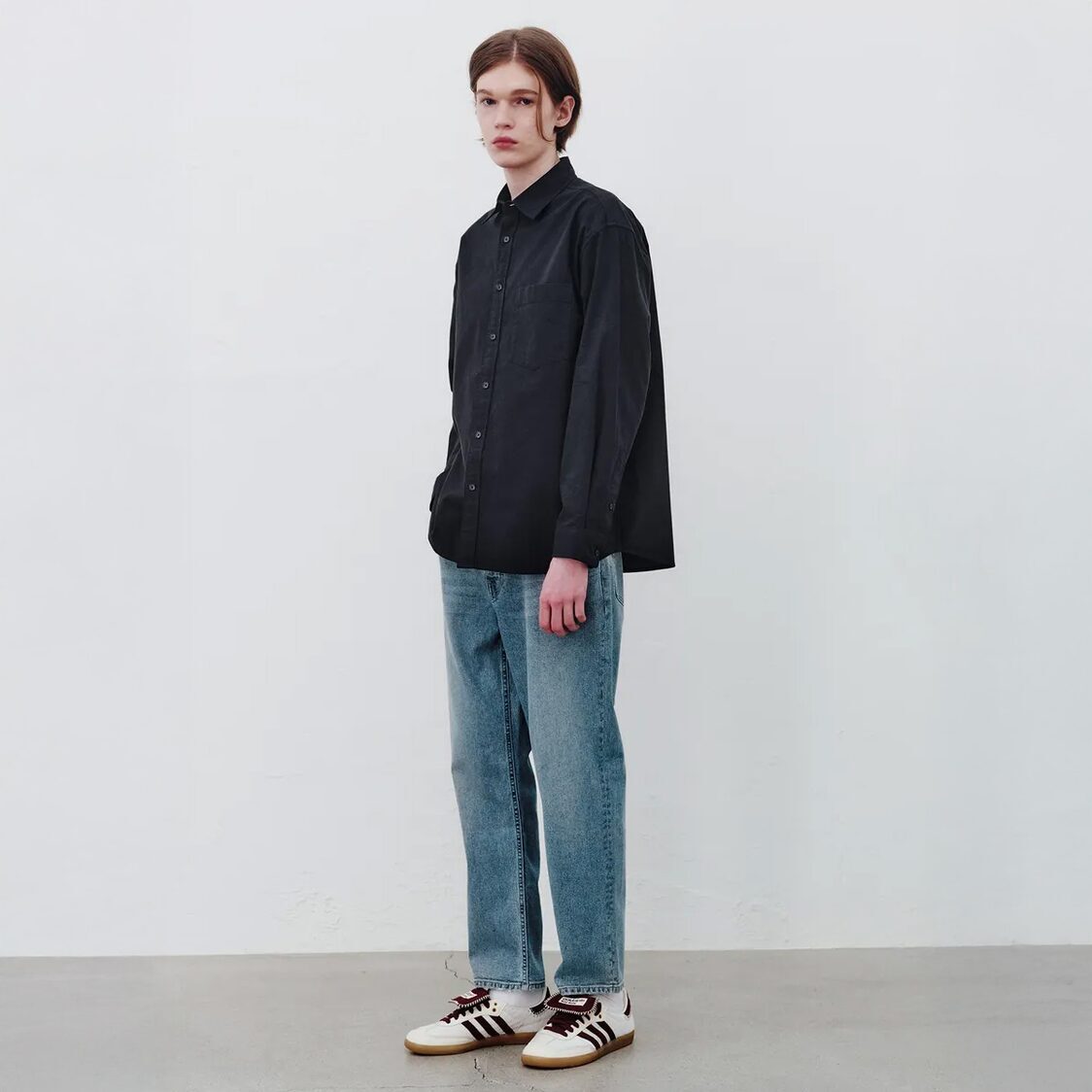 Mind Bridge Do Good_Loose Tapered Denim Pants Lindigo