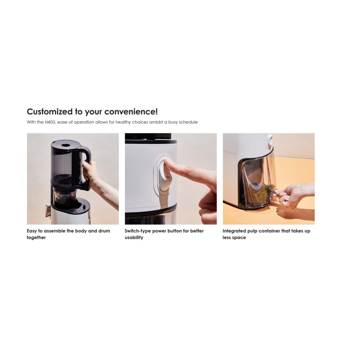 Hurom Slow Juicer HH-400TG