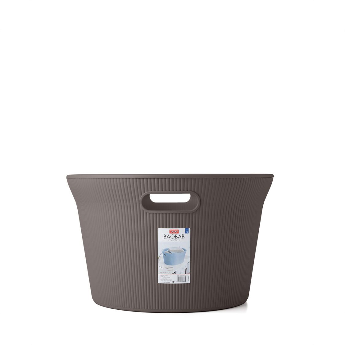 Tatay Laundry Basket Brown T0420.05