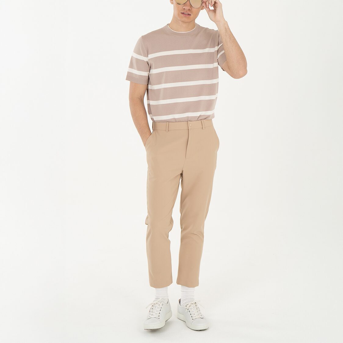 K/WOODS Ice Cool Urban Fit Pants in Khaki