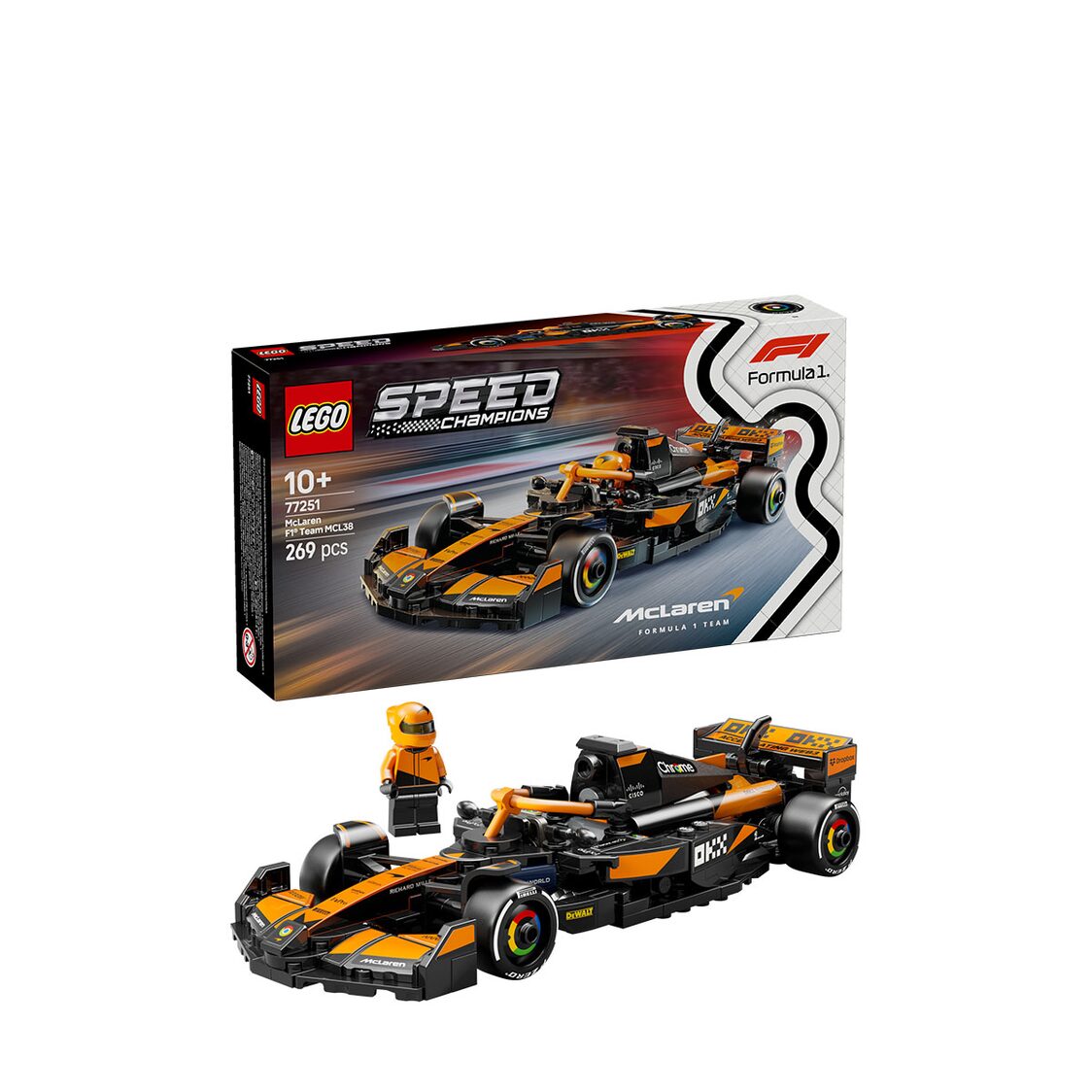 LEGO 77251 McLaren F1® Team MCL38 Race Car