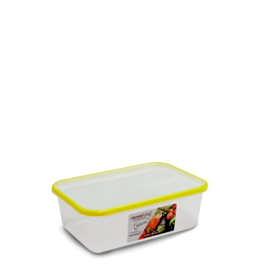 Omada Sanaliving Food Container 2L (Flat) - Lime