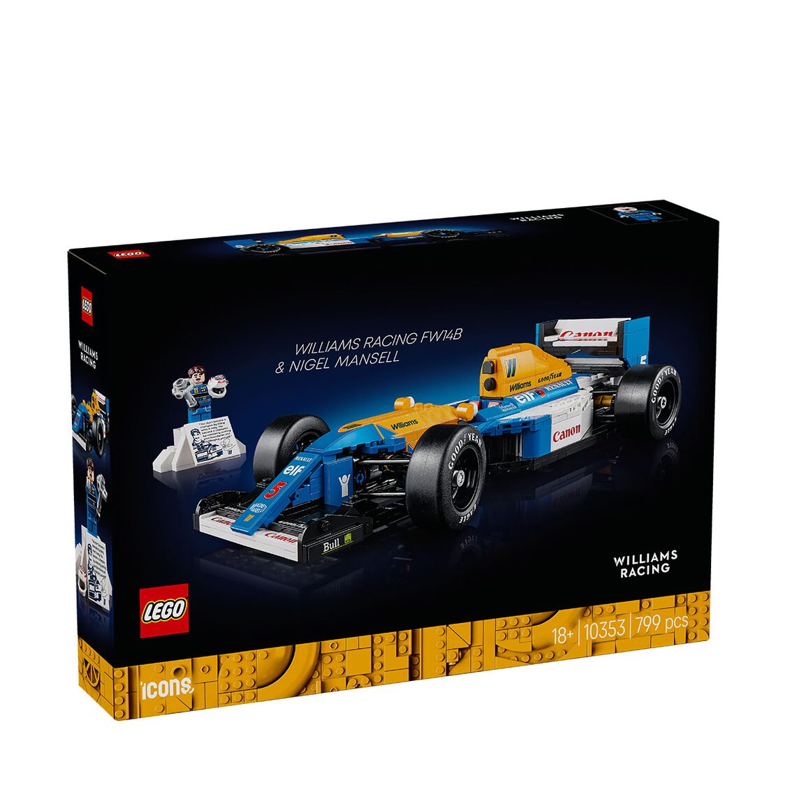 LEGO 10353 Williams Racing FW14B & Nigel Mansell