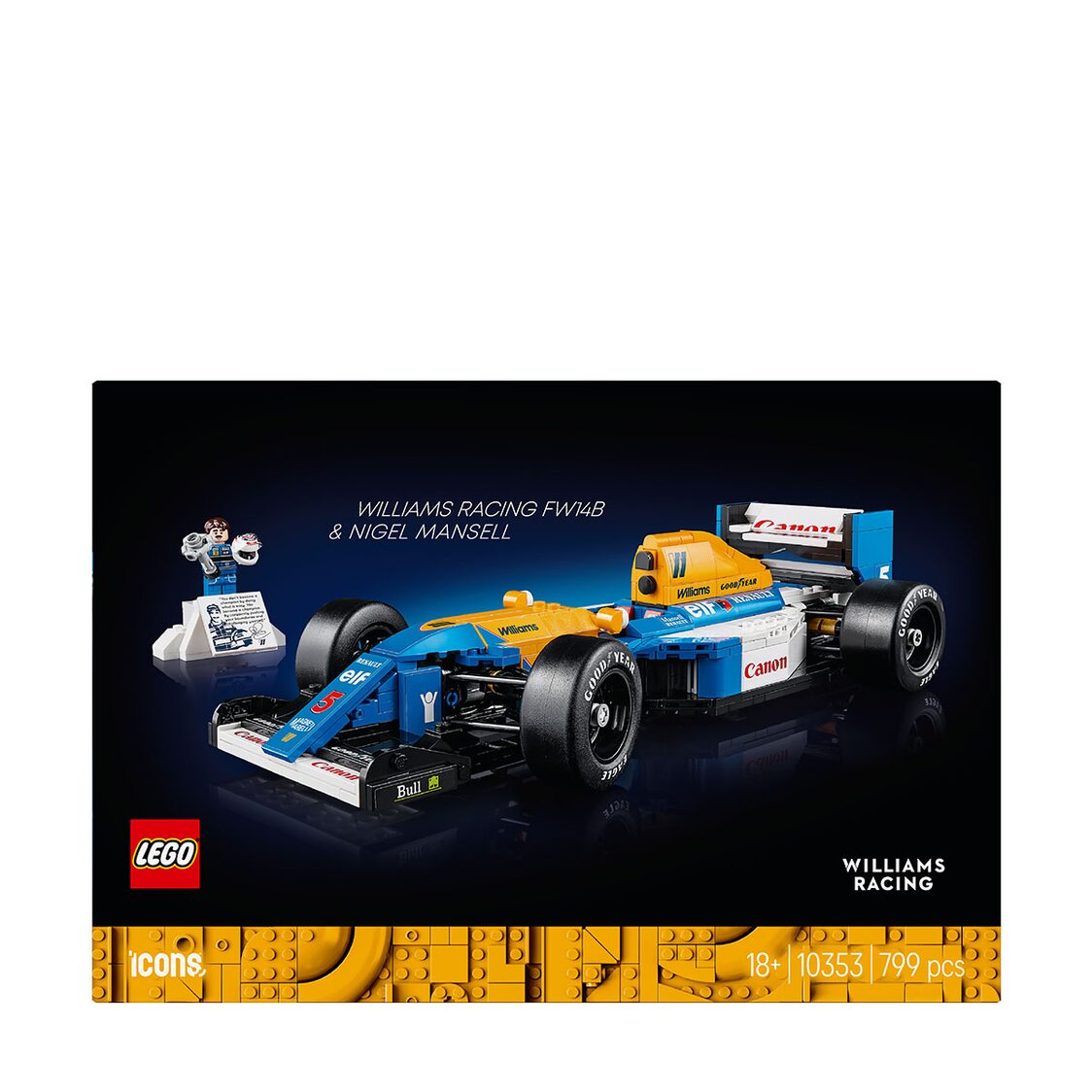 LEGO 10353 Williams Racing FW14B & Nigel Mansell