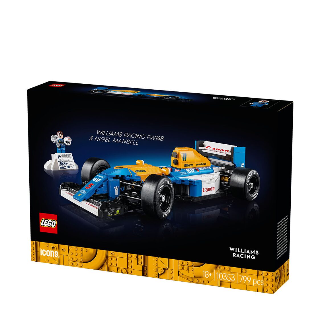 LEGO 10353 Williams Racing FW14B & Nigel Mansell