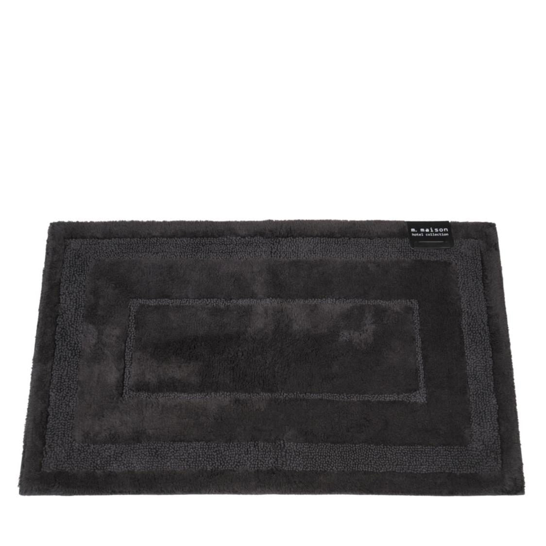 M. Maison Harris Hill Bath Rug Charcoal 6062109017230