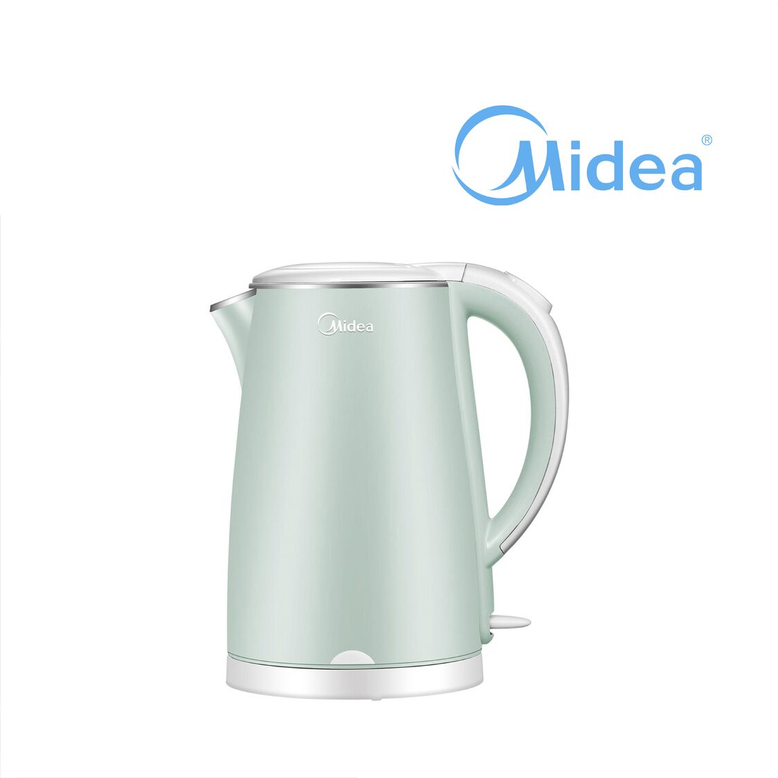 MIDEA Double Wall Electric Kettle 1.7L 1800W - Green (MKHJ-1705)