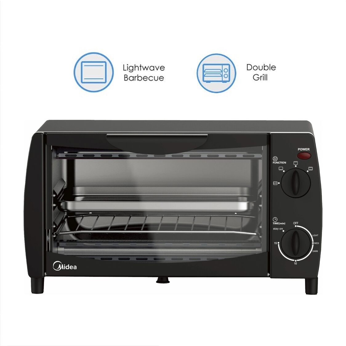MIDEA 10L Electric Oven (MEO-10BDW-BK)