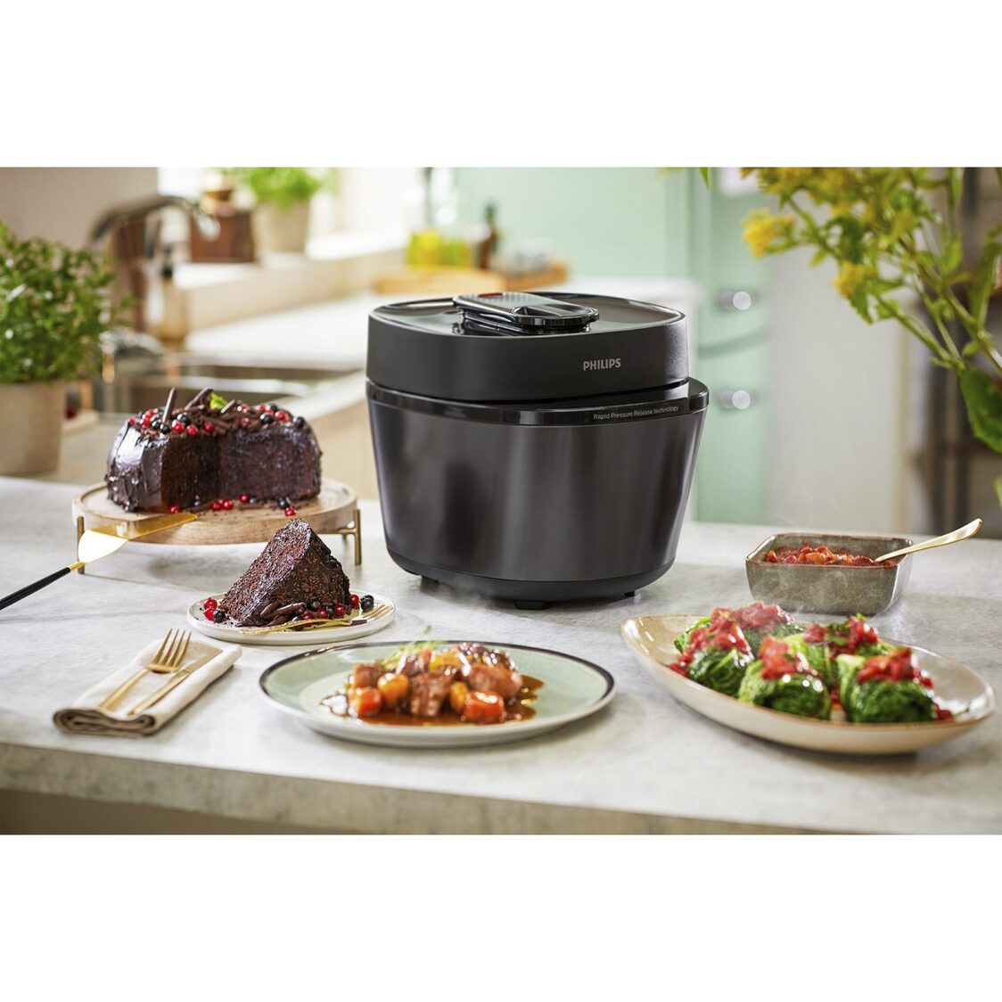 Philips All-In-One Cooker Pressurized 5L 1000W (HD2151/62)