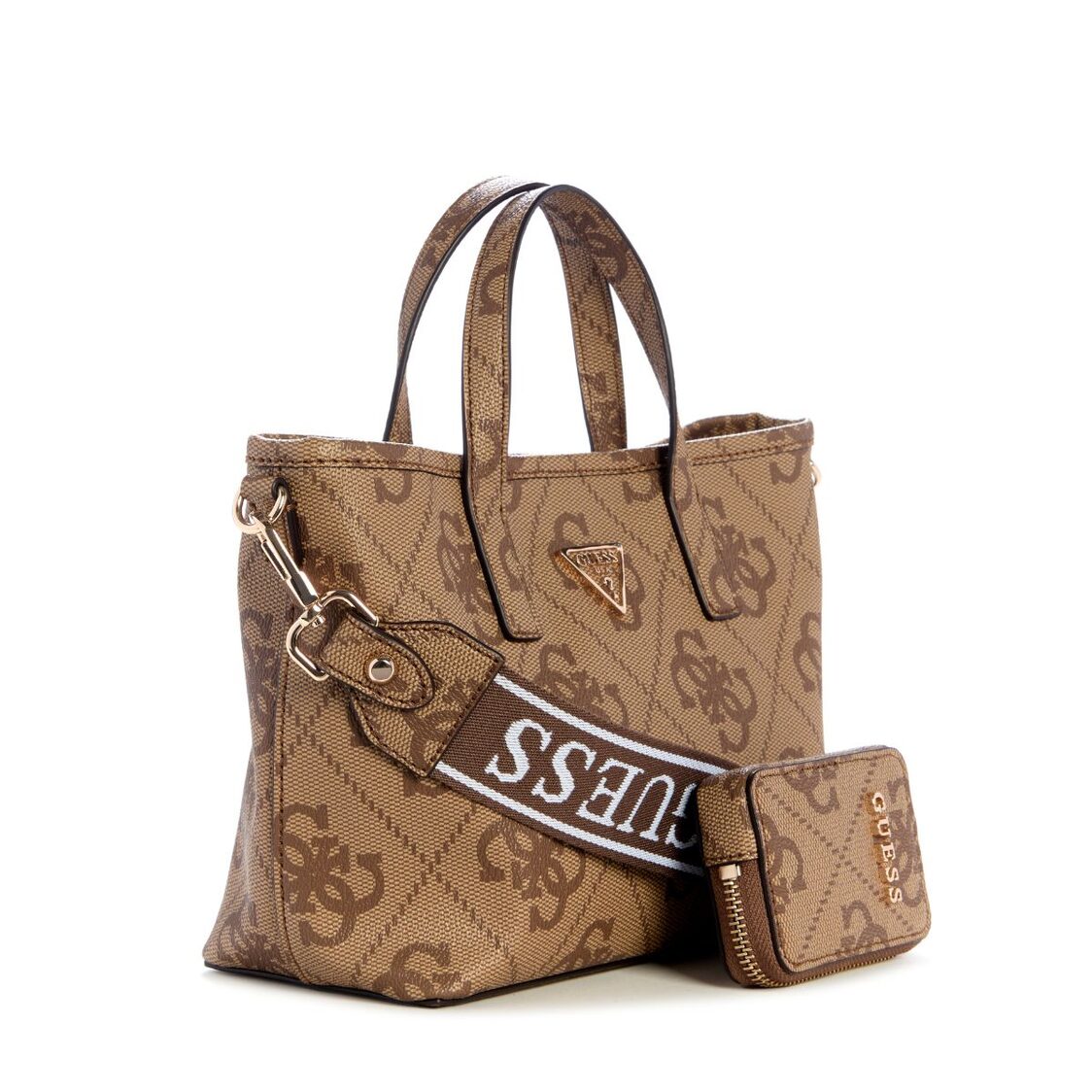 LATONA II MINI TOTE,LATTE LOGO