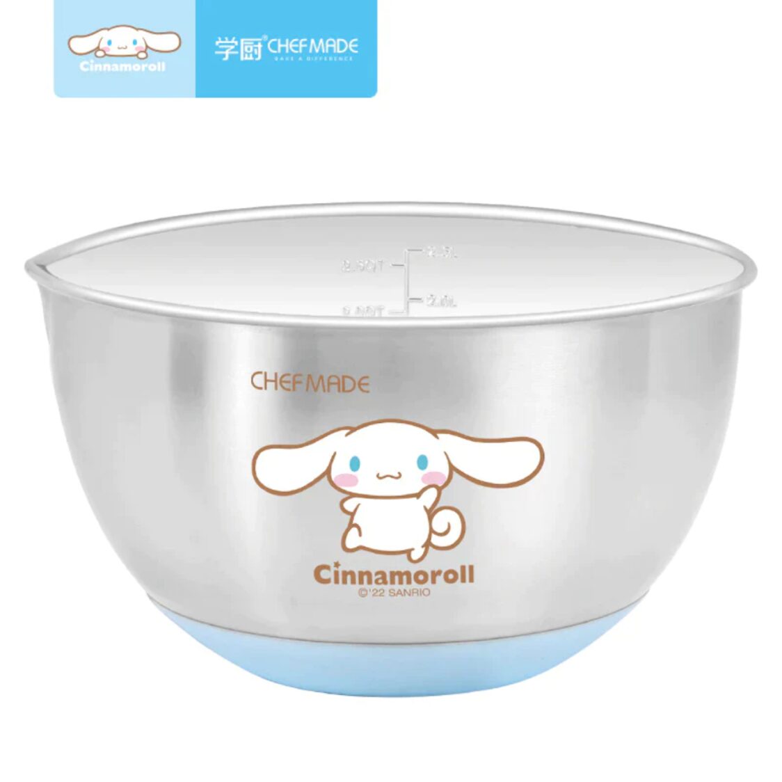 Chefmade Ss Mixing Bowl 20xH12cm Cinnamoroll (1898cm-CL5008)