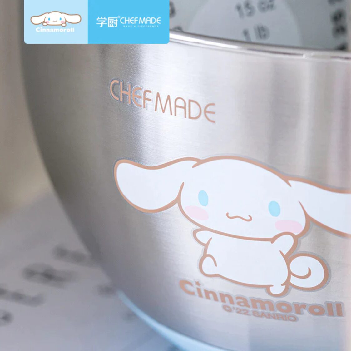 Chefmade Ss Mixing Bowl 20xH12cm Cinnamoroll (1898cm-CL5008)