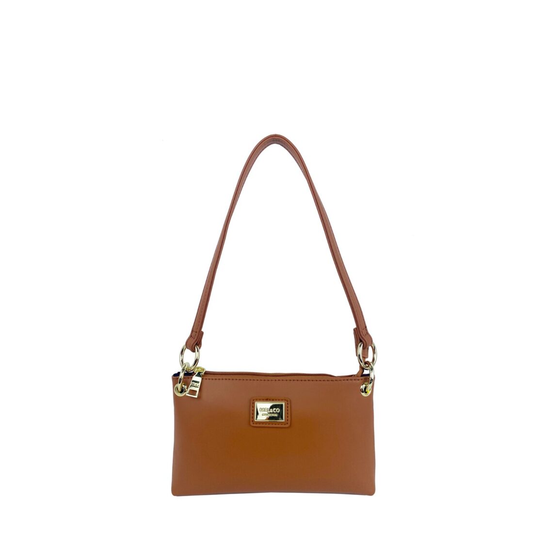Mel&Co Slim Shoulder Sling Bag Small Beige Mel&Co Slim Shoulder Sling Bag Small