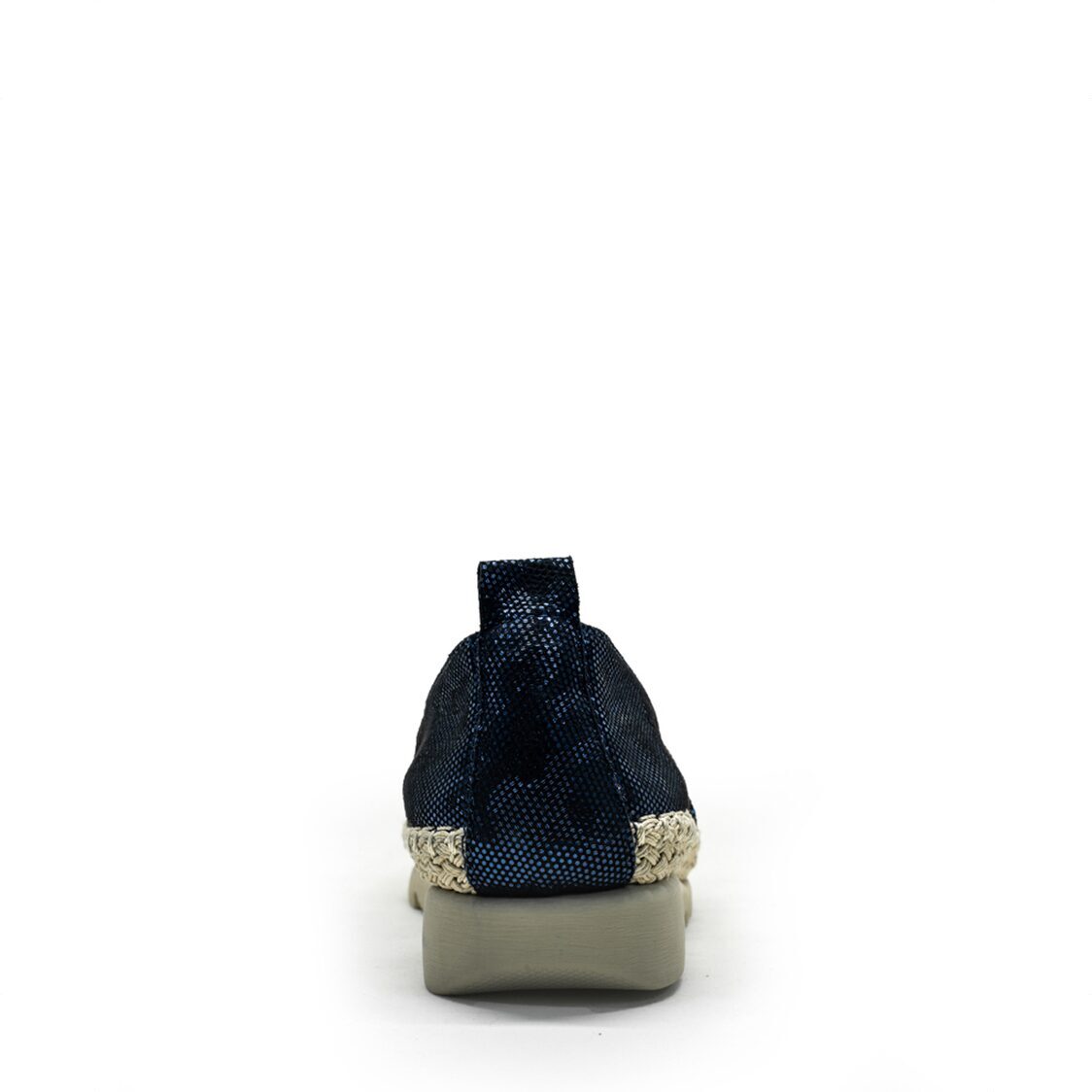 Barani 8938-230 Leather Pumps/Ballet Flats Navy (Textured Leather)