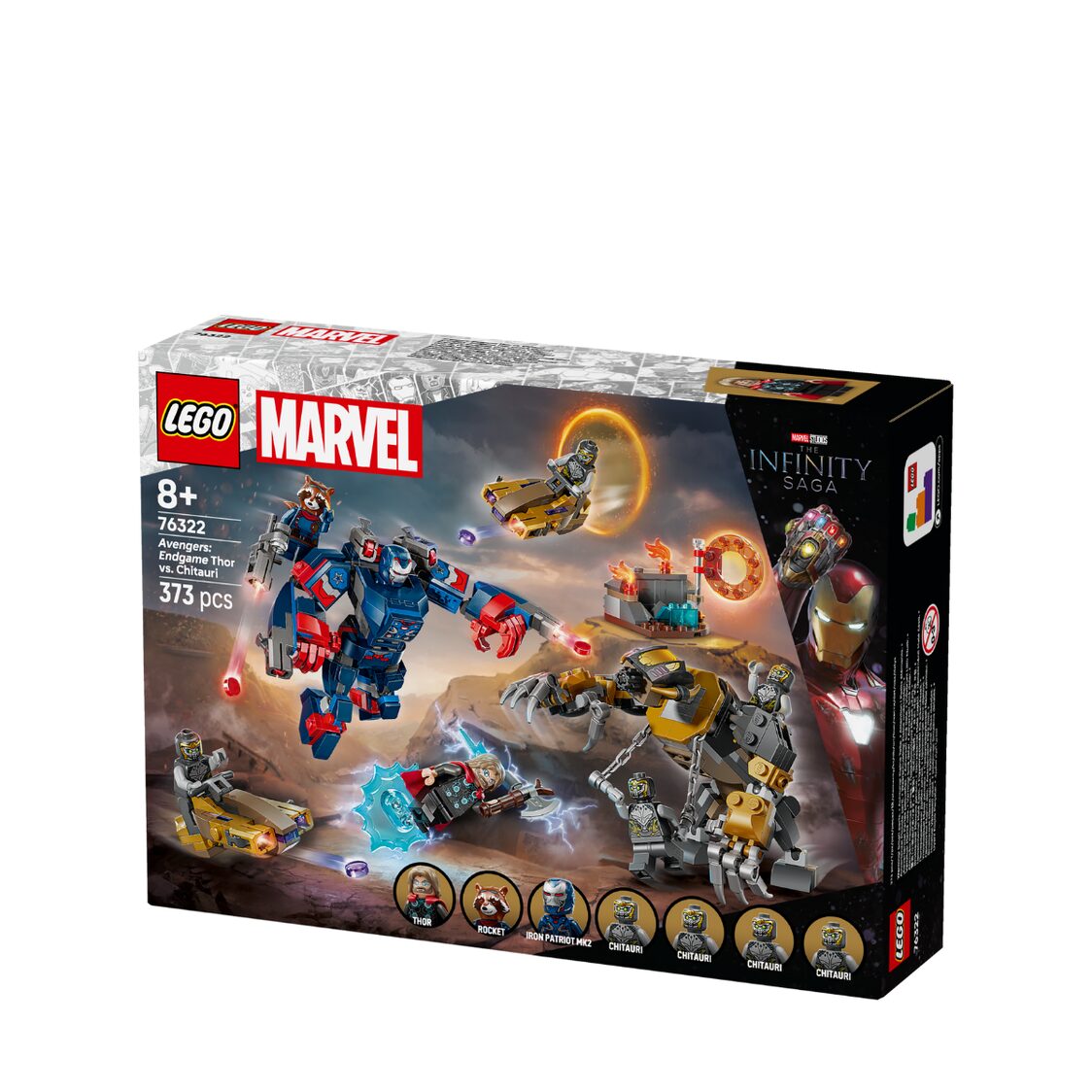 Lego Captain America vs. Thanos 76319
