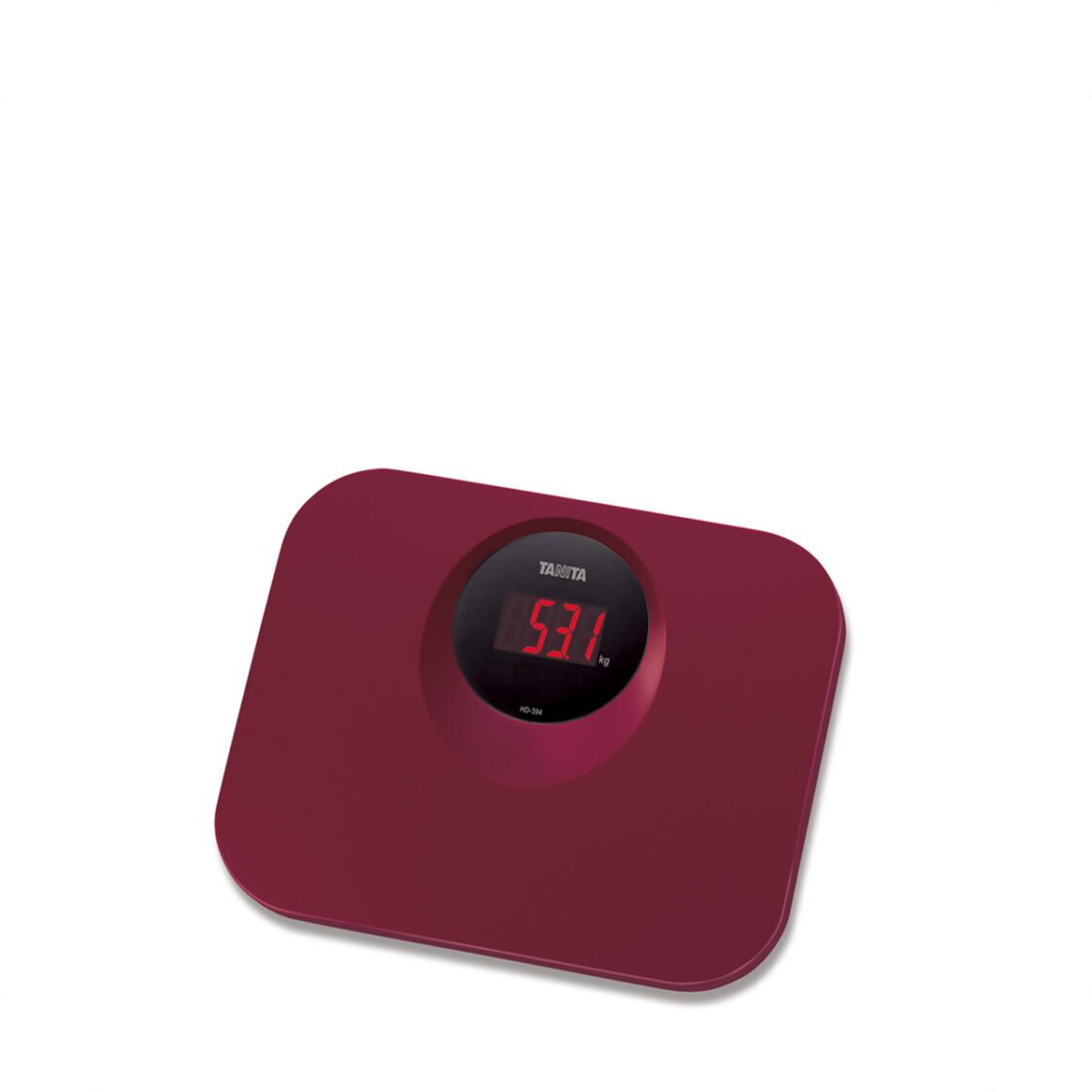 Digital Bathroom Scale Wine Red