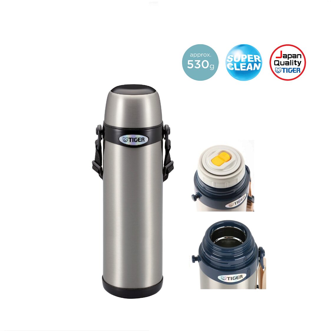 Tiger Double Stainless Steel Bottle 1L (MBI-A100)