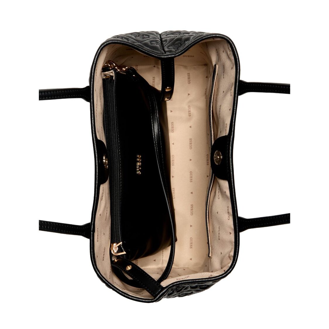 ADELASIA 2 IN 1 TOTE,BLACK