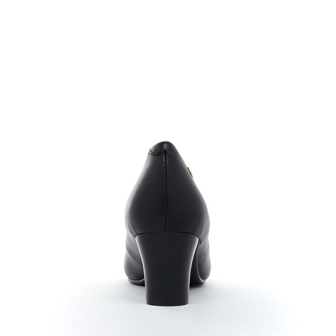 Barani 6011 Classic Leather Heels Black (Mid)