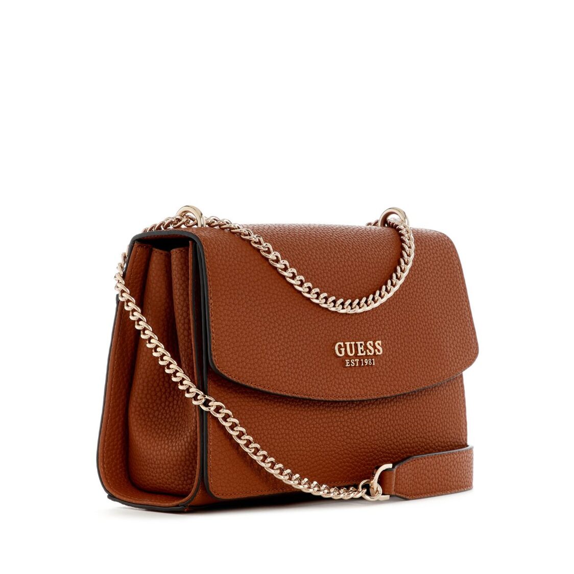 Guess Calista Convertible Crossbody Flap,Caramel